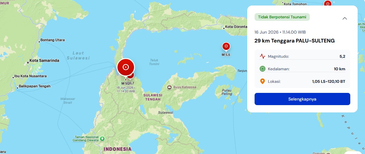 Gempa Palu
