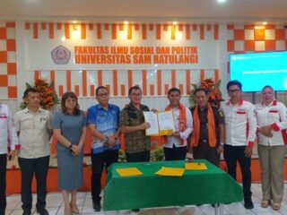 Pilhut Minahasa dalam pengawasan! 180 mahasiswa FISIP Unsrat turun langsung memantau