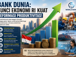 Bank Dunia bongkar rahasia ekonomi Indonesia tetap kuat, produktivitas jadi penentu masa depan