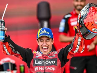 Torehan kemenangan ke-100 Marc Marquez untuk Ducati di MotoGP Hungaria