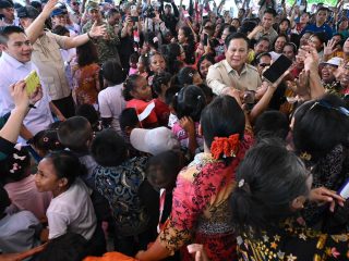 Sebagian besar masyarakat Indonesia puas terhadap kinerja Presiden Prabowo
