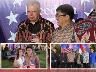 Menarik! Wali kota Manado Andrei Angouw hadiri perayaan 250 tahun Kemerdekaan Amerika Serikat,  pererat hubungan RI–AS,