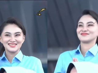 Audiens sambut meriah Sherly Tjoanda di acara Penas di Gorontalo, Presiden Prabowo: Seperti pemenang piala Citra