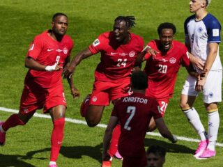 Kanada cetak sejarah, raih poin pertama di Piala Dunia