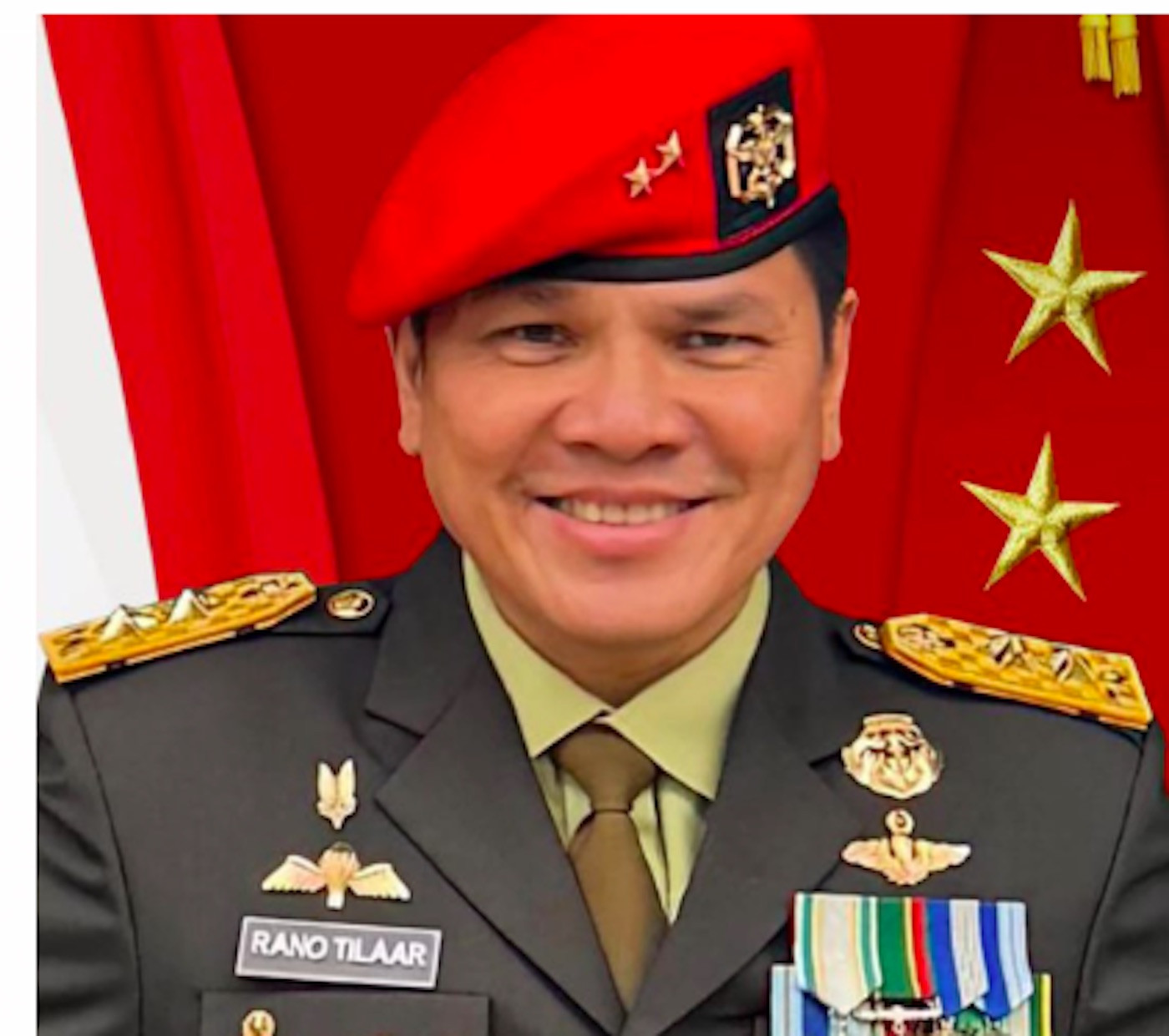 Gubernur akademi militer Rano Tilaar