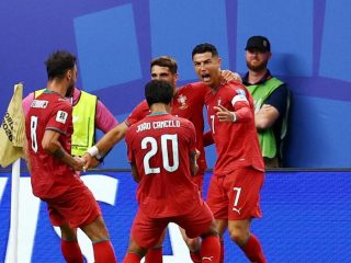 Piala Dunia 2026: Ronaldo buka keran gol, Uzbekistan bikin gol bunuh diri, Portugal menang 5-0