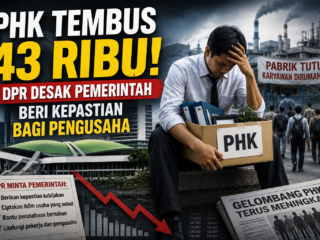 PHK meledak tembus 43 ribu! DPR desak pemerintah selamatkan dunia usaha sebelum gelombang korban bertambah