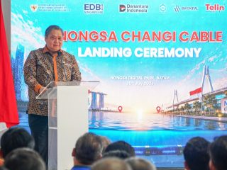 RI-Singapura bangun jalur internet serat optik kecepatan tinggi