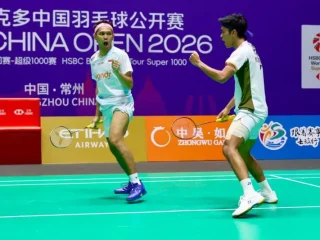 China Open 2026: Kalahkan andalan tuan rumah, Fajar/Fikri melaju ke final