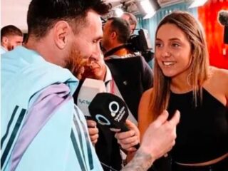Lionel Messi digosipkan selingkuh dengan reporter cantik Argentina di Piala Dunia 2026