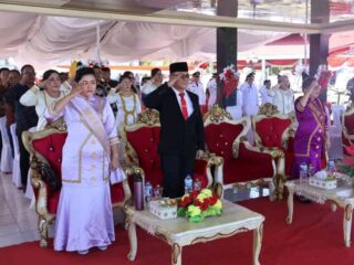 HUT ke-24 Kabupaten Kepulauan Talaud, Bupati Welly Titah beberkan capaian pembangunan dan ajak warga perkuat persatuan