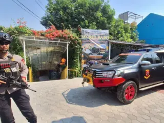 Polisi selidiki teror bom saat MPLS di Srengseng Sawah