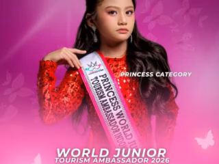 Hebat! Bocah 9 tahun dari pinggiran kota Bitung siap harumkan Indonesia di Vietnam, Qianzy Larenggam buru gelar dunia 'Junior Tourism Ambassador 2026'