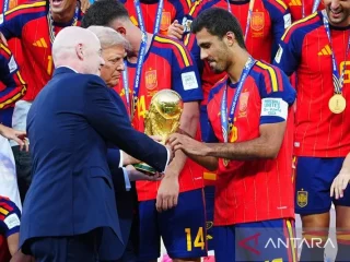 Piala Dunia 2026: Rodri pemain terbaik, Mbappe raih dua penghargaan, Belanda tim 'fair play'