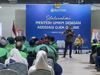 Pemerintah susun Perpres untuk tetapkan pengemudi ojol sebagai pelaku UMKM