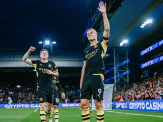 Liga Inggris: Manchester City tundukkan Crystal Palace 4-1, Erling Haaland dua gol