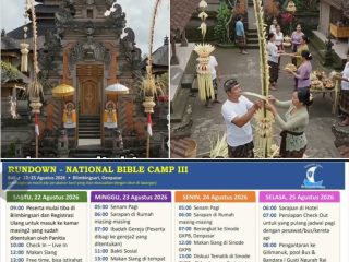 Senior GMKI berkumpul di Bali, 'National Bible Camp III' perkuat iman dan solidaritas