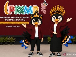 UNG luncurkan logo dan maskot PKKMB 2026, Hulo dan Langi siap sambut ribuan mahasiswa baru