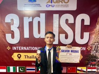 Mahasiswa UNG bikin gebrakan di Thailand, raih medali perak lewat inovasi tata kelola keuangan
