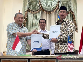 Kado HUT ke-81 RI: Indonesia ekspor 1.000 ton beras ke Malaysia