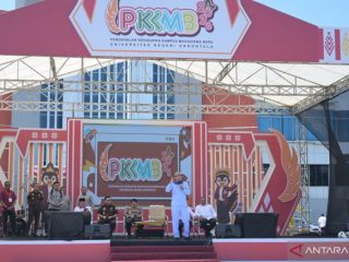 Pesan keras Jamintel Reda Manthovani kepada mahasiswa baru UNG: Karakter dan jejaring jadi penentu masa depan