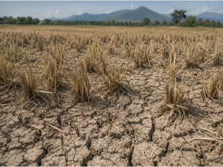 Puluhan hektare sawah Sigi mulai mengering, ancaman gagal panen mengintai!