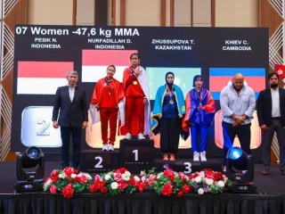 Borong 15 medali, Indonesia tempati peringkat empat Asia di kejuaraan MMA