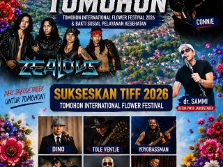 PMSU Jabodetabek meriahkan Tomohon International Flower Festival 2026