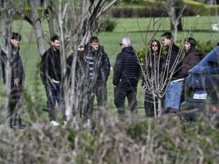 Pemakaman ayahanda Lionel Messi tertutup, ikut hadir sejumlah rekan 'La Pulga' di Timnas Argentina