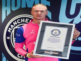 Raih empat rekor 'Guinness World',  Haaland 'striker' produktif dalam sejarah sepak bola modern