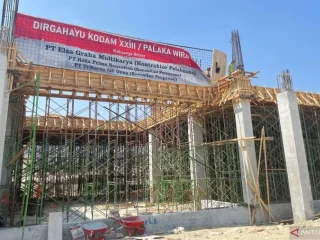 Makodam XXIII/Palaka Wira dikebut! Tahap pertama sudah 50 persen, ada kolam renang bertaraf internasional
