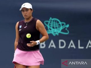 Langkah Janice Tjen terhenti, kalah  lawan Starodubtseva di perempat final 'Monterrey Open'