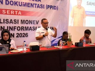 Bimtek PPID Dinas Kominfotik Gorontalo di Pohuwato