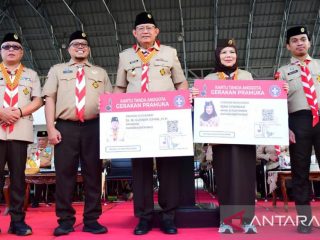 Pramuka Gorontalo didorong tak sekadar berkemah, tapi ikut wujudkan swasembada pangan