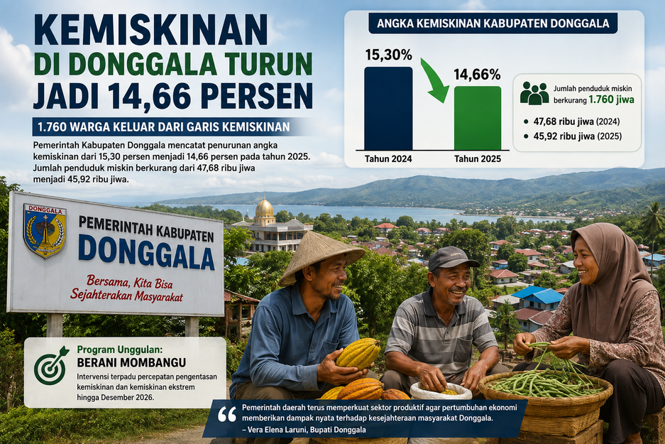 Angka kemiskinan turun