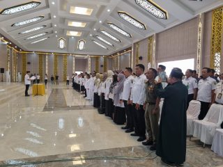 Bupati Barito Selatan lantik 213 pejabat, Wabup tegaskan disiplin dan efisiensi