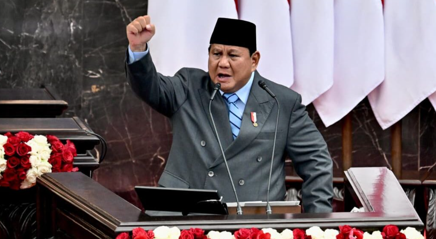 Optimisme Presiden Prabowo Subianto pada dua kali pidato di depan MPR/DPR?DPD RI, 14 Agustus 2026. Foto: PresidenRI.go.id