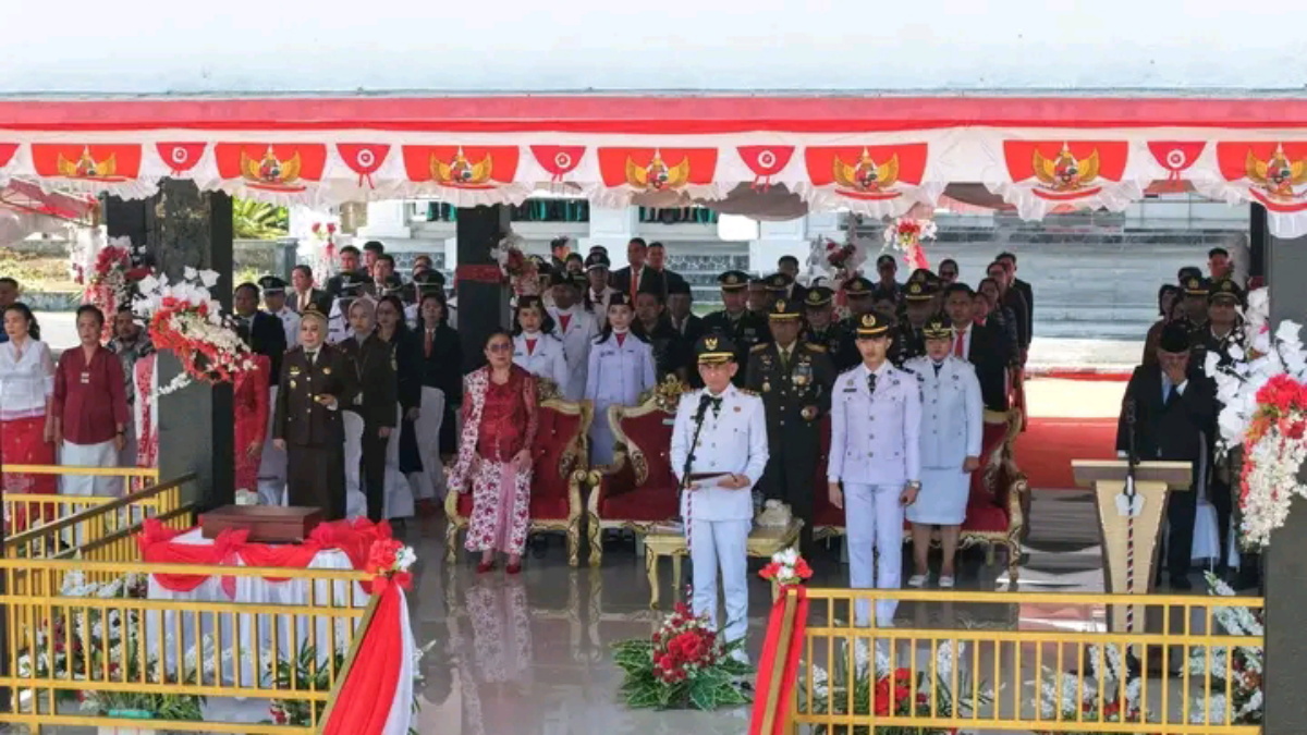Upacara Detik-detik Proklamasi HUT ke-81 RI di Kabupaten Kepulauan Talaud