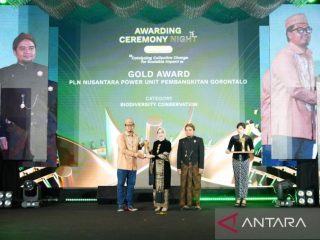 Hebat! PLN Nusantara Power Gorontalo sabet Gold ISRA 2026 berkat konservasi hayati