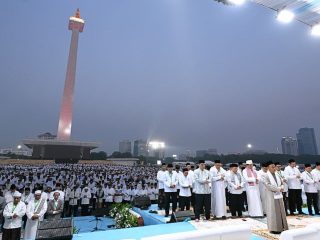 Hadiri zikir dan doa kebangsaan lintas agama di Monas, Menag: Zikir menumbuhkan hati, doa mengetuk langit