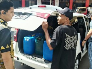 Polda Maluku tahan 5 tersangka! Modus sedot Pertalite subsidi di Ambon terbongkar
