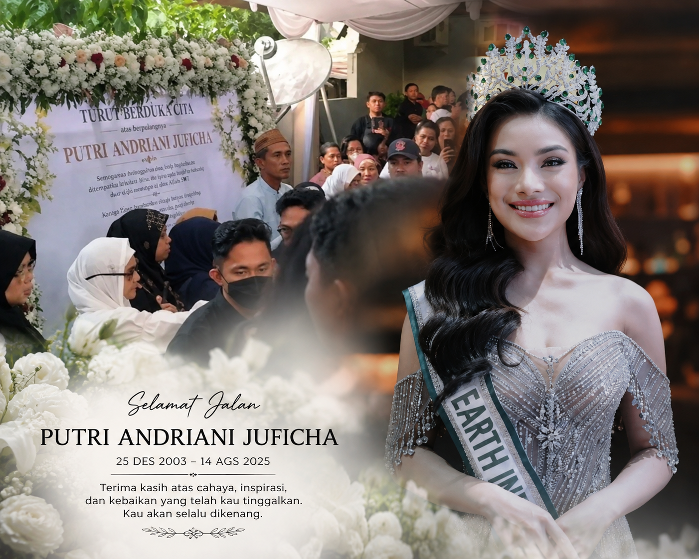 Miss Earth Indonesia, Putri Andriani Juficha,
