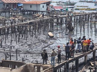Olah TKP kebakaran besar di Jayapura Utara, Polresta Jayapura Kota kejar penyebab pasti