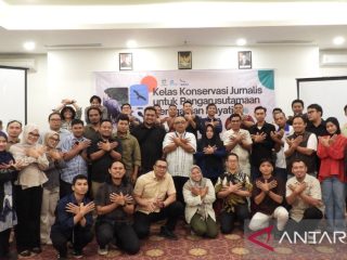 Bukan cuma soal satwa, 'Burung Indonesia' ajak jurnalis Gorontalo bongkar cerita besar Kehati