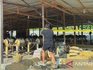 Sembilan orang diciduk, polisi bongkar pengolahan emas ilegal di Bone Bolango