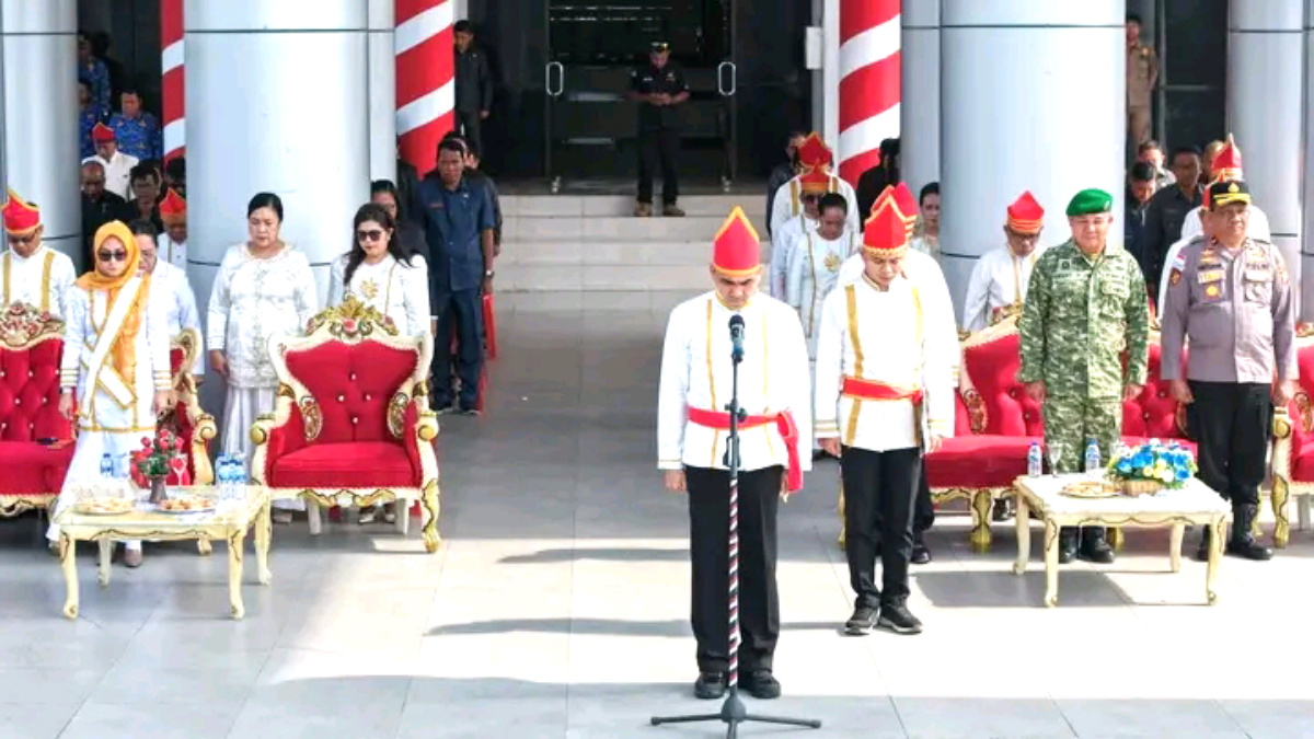 Upacara HUT Sulut Talaud