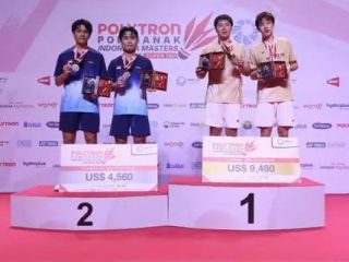 Yeremia Rambitan/Patra kembali jadi 'runner-up' setelah kalah dramatis di Indonesia Masters di Pontianak