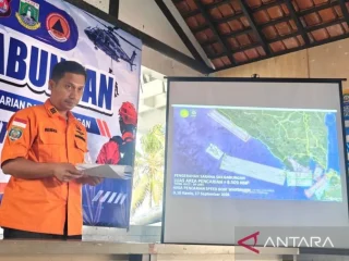 Hari ke-10 operasi SAR cari jurnalis hilang, sasaran kian diperluas hingga 8.509 NM persegi