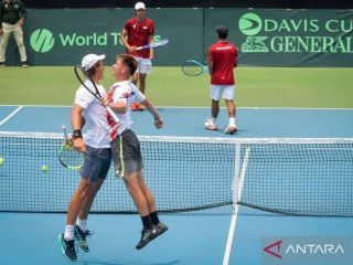 Indonesia andalkan petenis muda, menyerah 0-4 dari Rumania di Piala Davis 2026