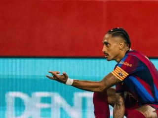 Liga Spanyol: Raphinha cetak 'hattrick', Barcelona menang 3-1 atas Sevilla   
